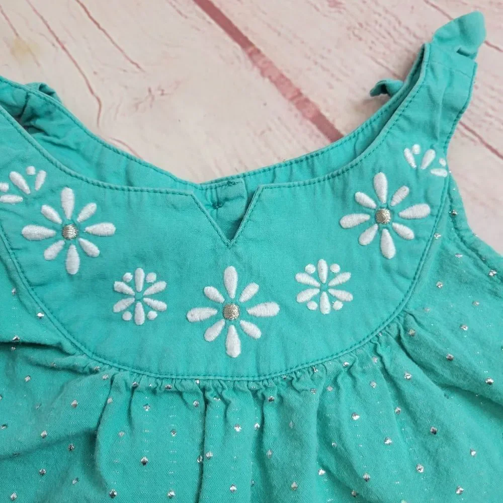 Gymboree mint green dress 12/18 mo